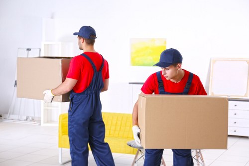 Recycling and sustainability service in Kilburn with moving van and reusable items