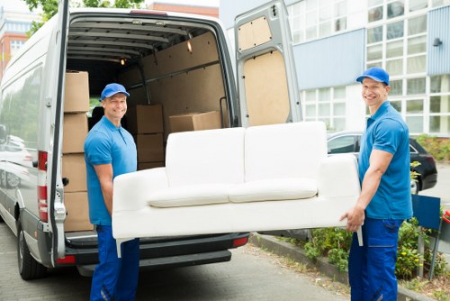 Man with a van service helping with a Kilburn home move