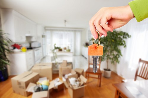 Commercial removal support for a business move in Kilburn