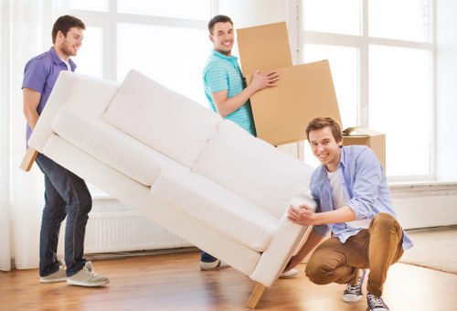 Service complaint review process for moving and delivery work
