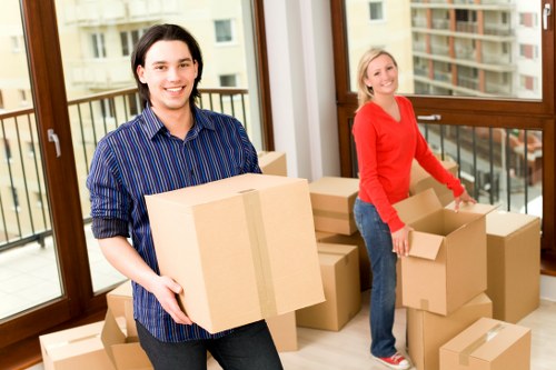 Loading furniture for a man with a van job in Kilburn